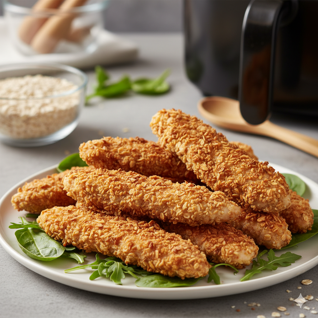 frango crocante low carb