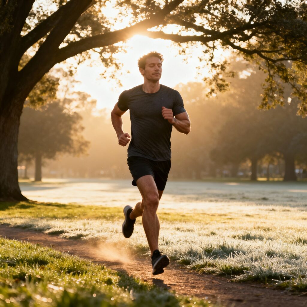 homem correndo