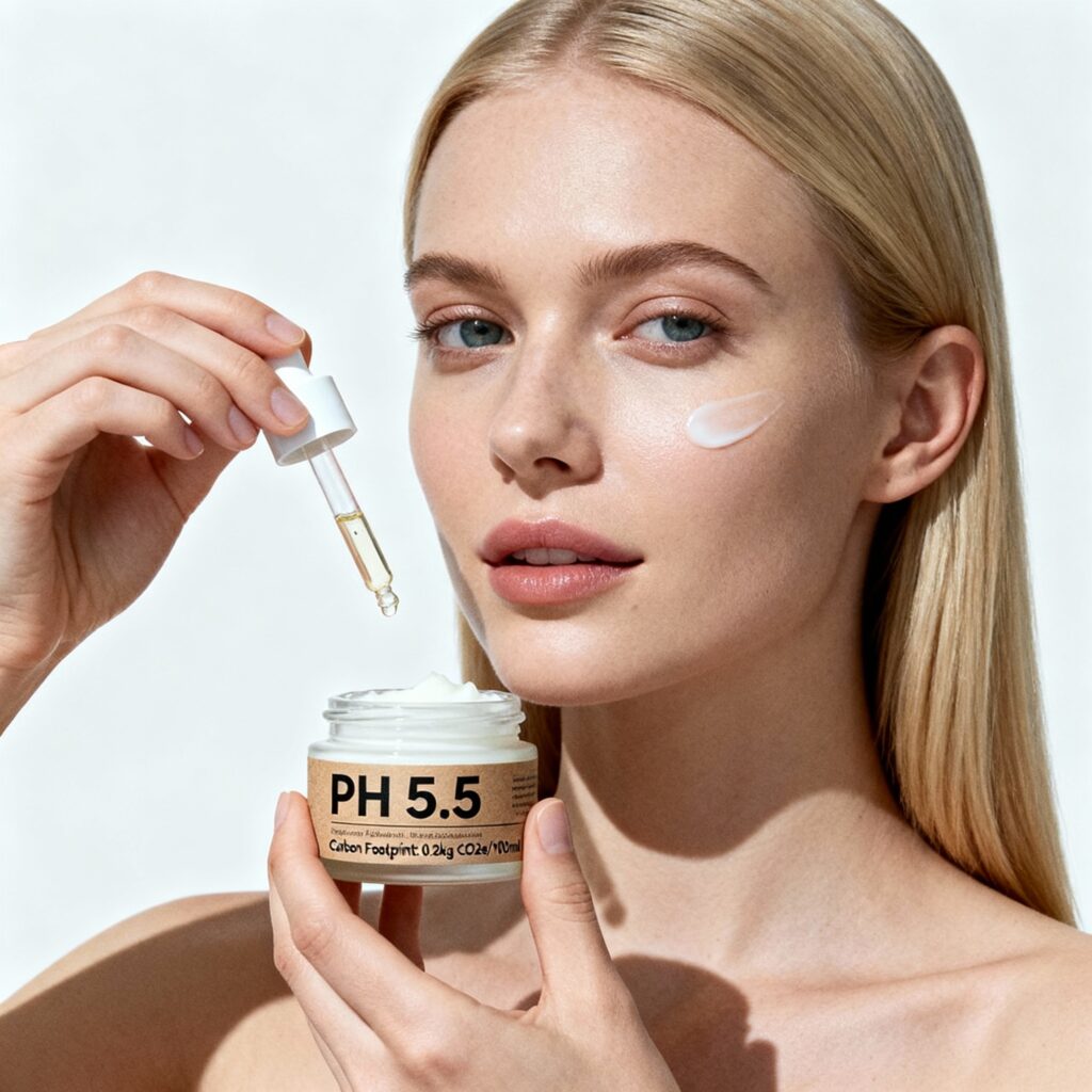 (Representa os países nórdicos — rotinas minimalistas e sustentabilidade certificada.)