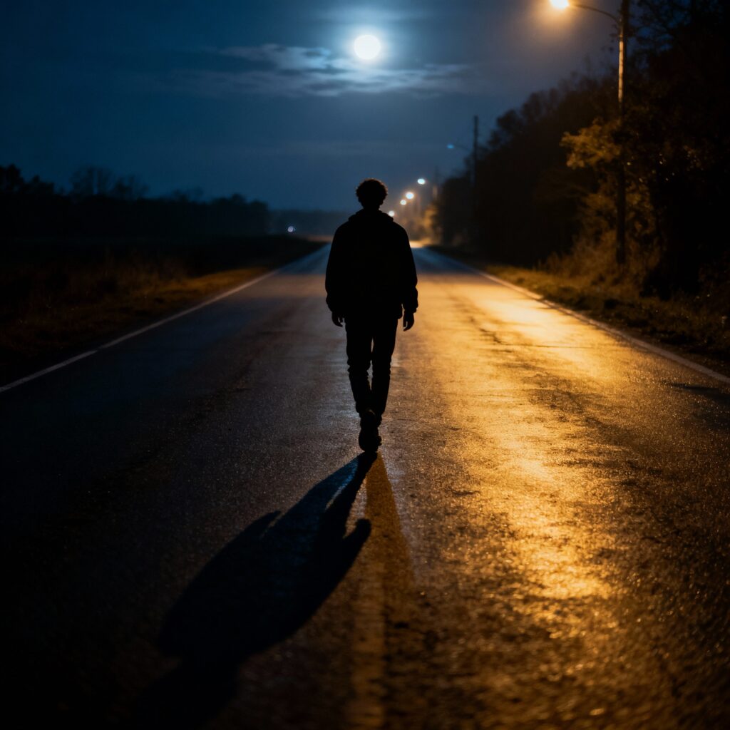 “Mesmo na escuridão, quem segue em frente já está vencendo.”