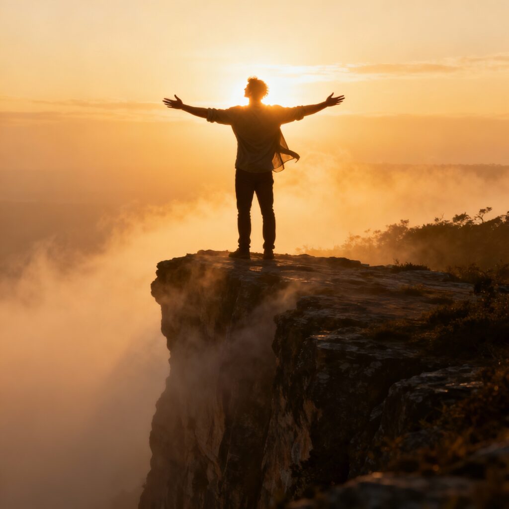 “Todo amanhecer é um convite para recomeçar.”